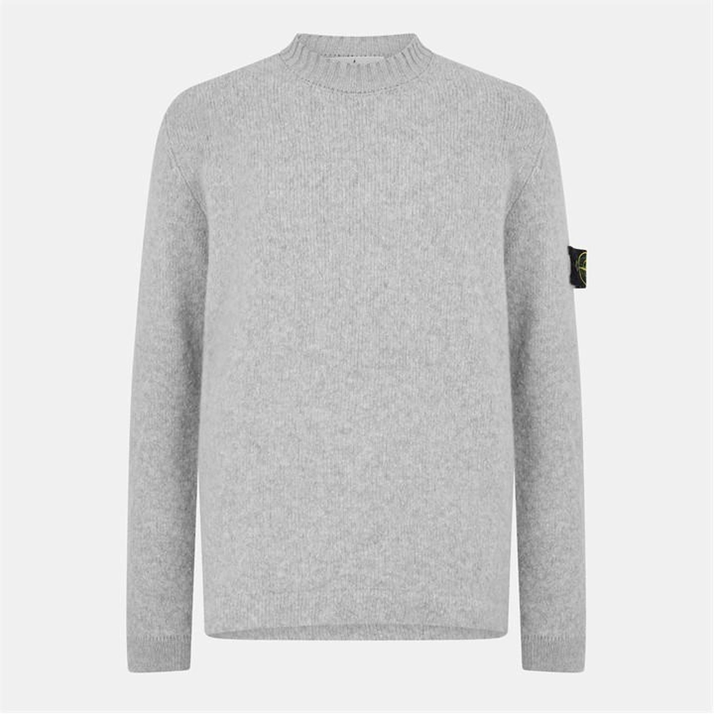 Stone Island Stone Crew Knit Yarn Sn54 - Grey